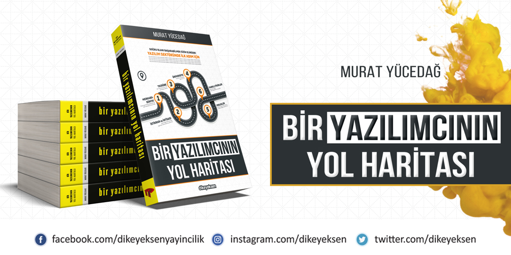 Semih Kışlar (@semiyann) on Twitter photo Herkese günaydın ☀️
Sevgili <a href="/MurattYucedag/">Murat Yucedag</a>'ın kaleme aldığı Bir Yazılımcının Yol Haritası adlı kitabı <a href="/dikeyeksen/">Dikeyeksen Yayıncılık</a> tarafından bu gönderiyi yeniden paylaşanlar arasından 2 kişiye hediye ediyoruz. 🎁
Cuma 21:00'da bu gönderide kazananları açıklayacağım. Herkese bol şans. 🍀 Herkese günaydın ☀️
Sevgili <a href="/MurattYucedag/">Murat Yucedag</a>'ın kaleme aldığı Bir Yazılımcının Yol Haritası adlı kitabı <a href="/dikeyeksen/">Dikeyeksen Yayıncılık</a> tarafından bu gönderiyi yeniden paylaşanlar arasından 2 kişiye hediye ediyoruz. 🎁
Cuma 21:00'da bu gönderide kazananları açıklayacağım. Herkese bol şans. 🍀