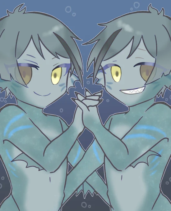リーチ兄弟人魚ver 