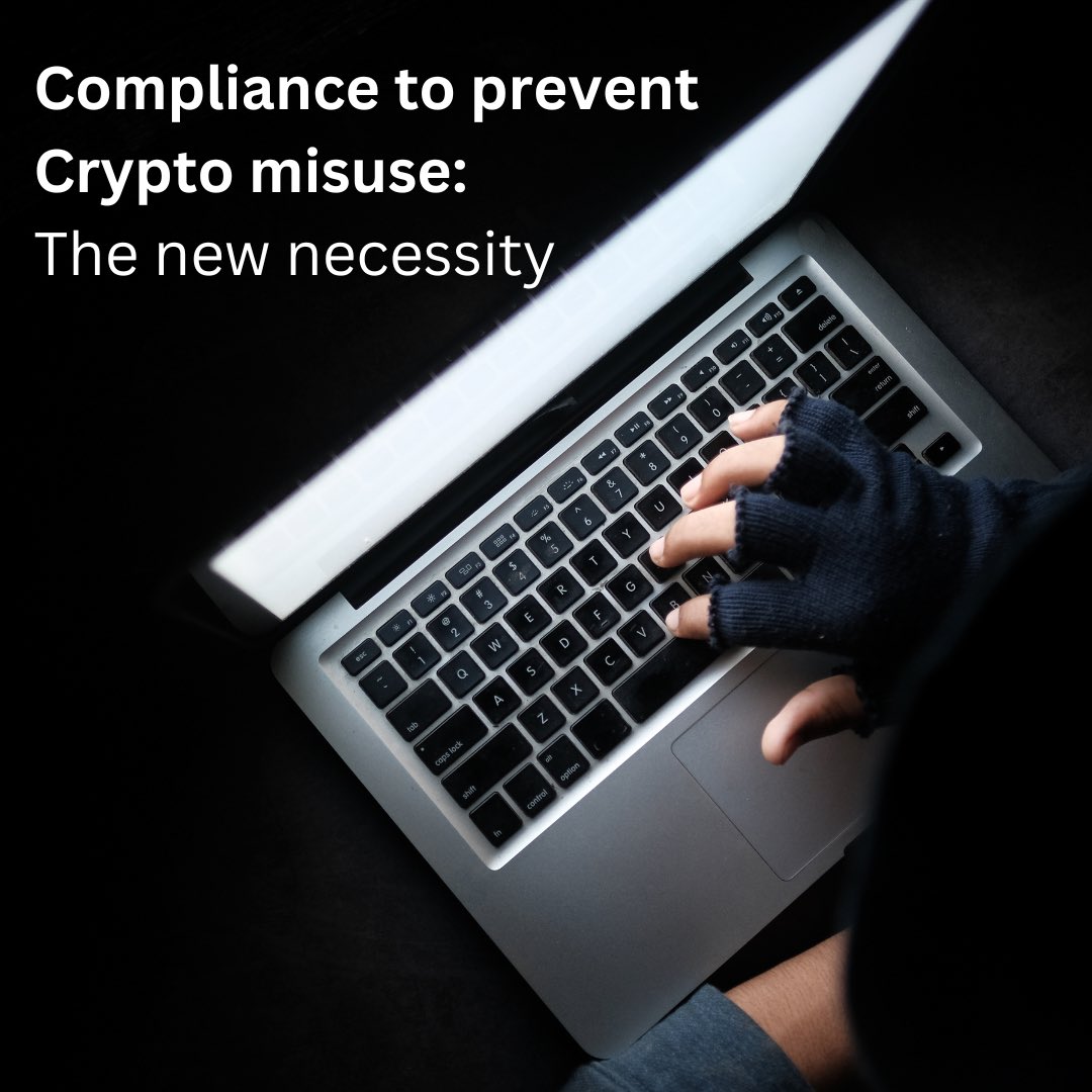 YugNetwork's tweet photo. 🧵 #Cryptocurrencies offer financial freedom but can also be misused by sanctioned entities and terrorist organisations. Here’s why #compliance is crucial to prevent this. https://t.co/XXHooX9WHt