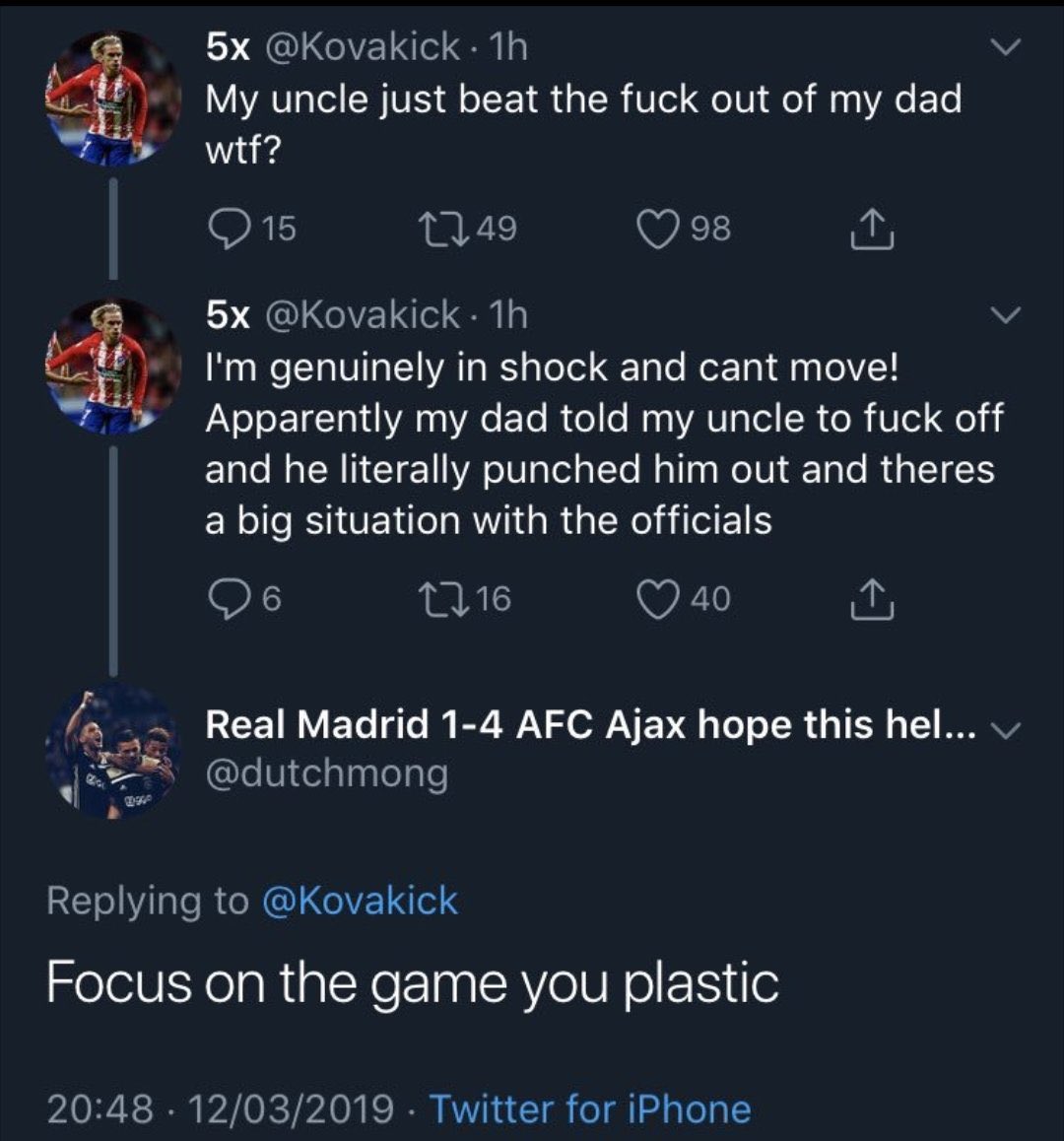 twitter ain’t real man 😭