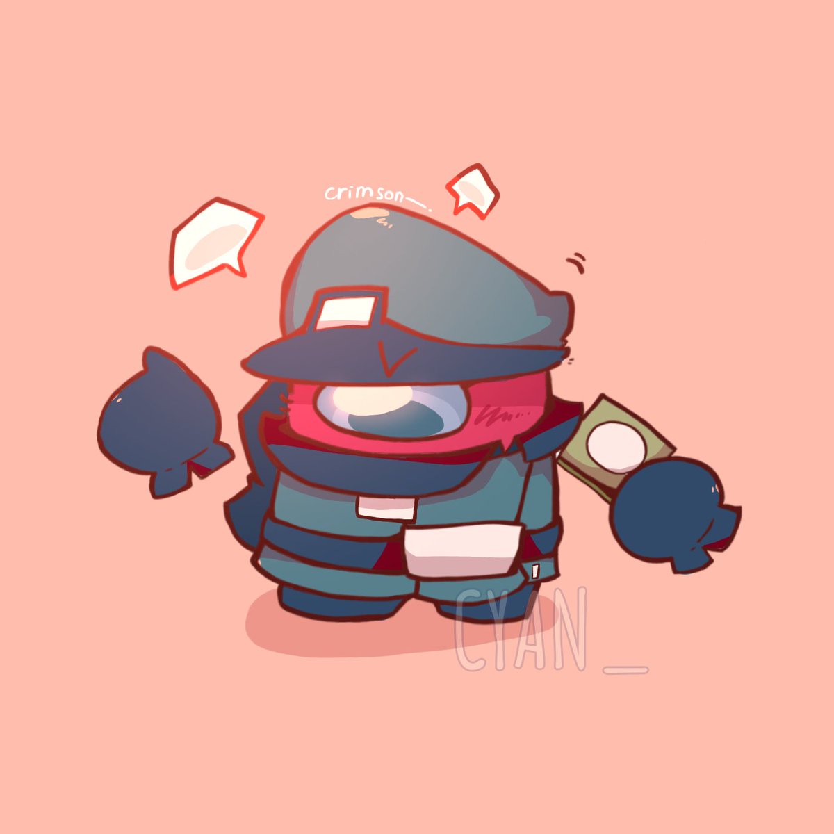 LILCYAN_'s tweet photo. Crimson!🌟#rodamrix #amongusfanart #ibisPaintX https://t.co/4L4Hm2L0II