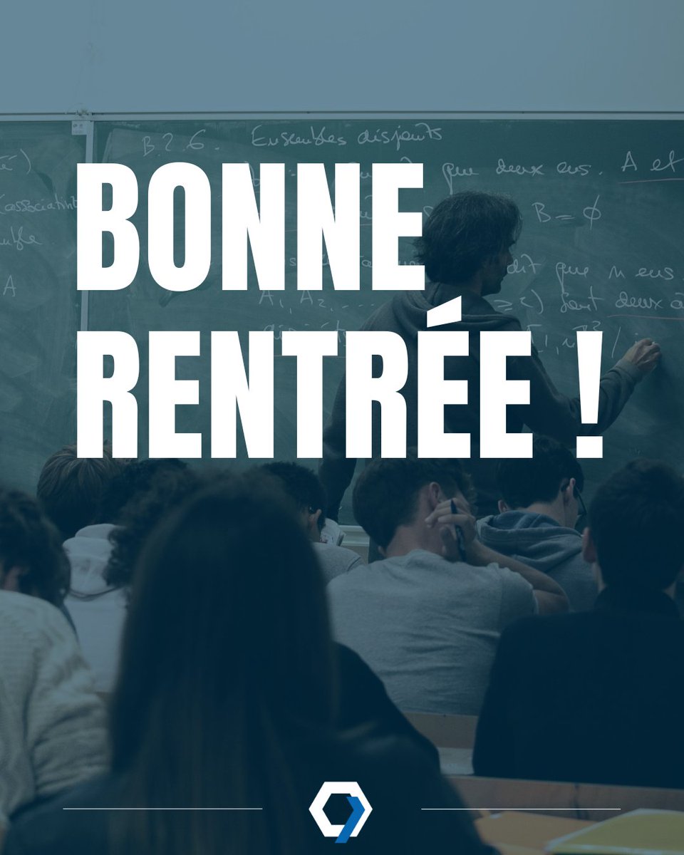 ipesup's tweet photo. Le Groupe Ipesup vous accompagne depuis 1974 dans la réussite de vos études, de la Seconde au Bac +5 !

Nous vous souhaitons à toutes et tous une bonne rentrée 2024-2025 🎓 https://t.co/zl4FzR4VQP