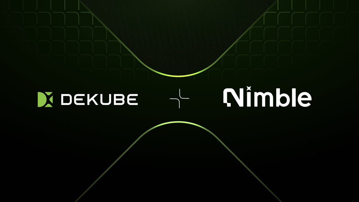 🚀Exciting news! We're thrilled to announce our partnership with <a href="/Nimble_Network/">Nimble Network</a>!

💡Nimble Network is the first open AI Network, enabling AI builders to build, own, and monetize their AI agents with the optimal computing and data resources and machine learning services.
