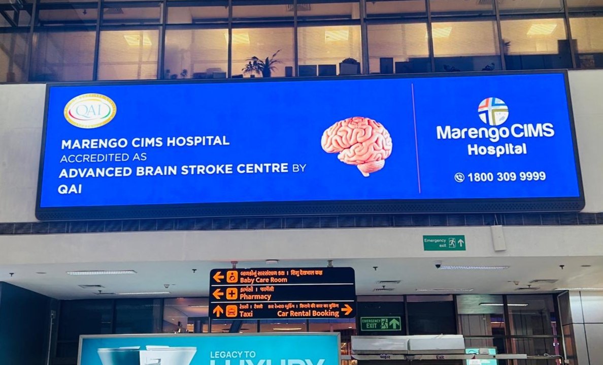 bkrana71's tweet photo. Self explanatory Board at Ahmedabad airport.
Thanks @MarengoCIMS for the trust in @QAI2017 Accreditation.
@MoHFW_INDIA @AyushmanNHA @ahpi_india @CAHOindia @ficci_india @FollowCII @ASSOCHAM4India @phdchamber @raajivsinghal #stroke #qai #qaiaccreditation @strokeindian #brainstroke https://t.co/leg0XU43WJ