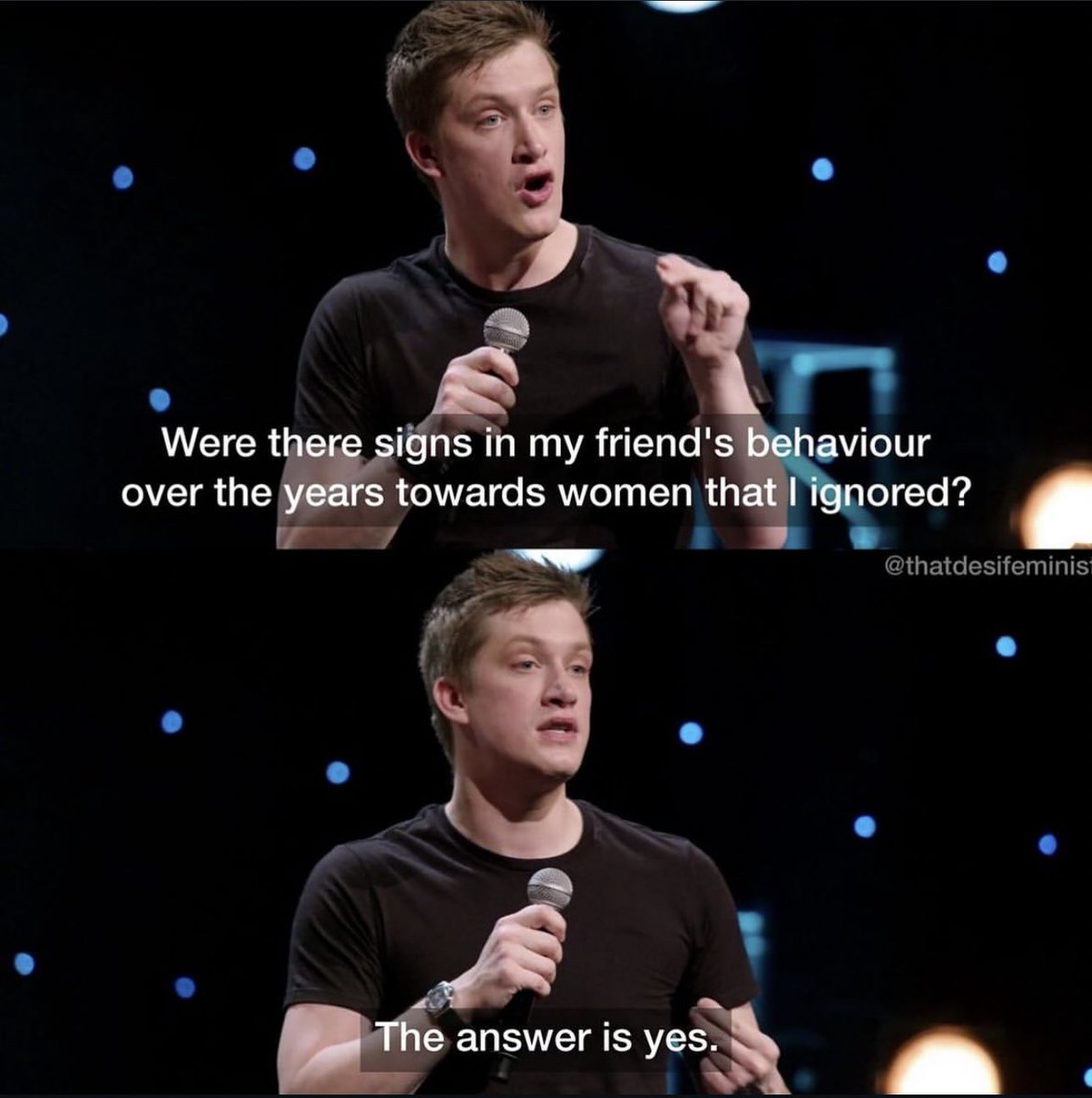 idekwhybutwell's tweet photo. literally every guy reading this knows exactly what he's talking about. if you cannot call out your friends, you're part of the problem. https://t.co/D0Rj6JCpLg