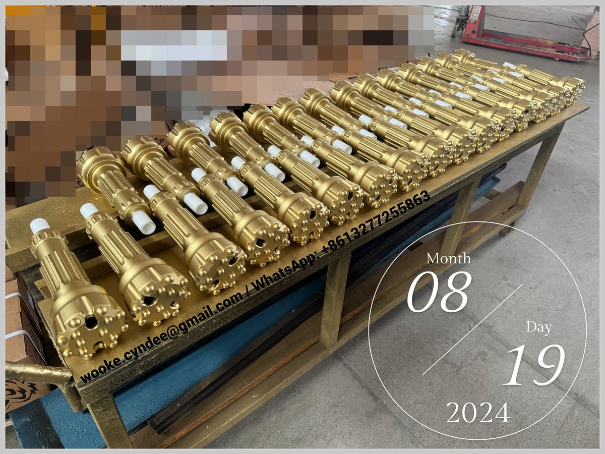 Cyndee4125's tweet image. Good morning~! 🌻🌻

#dthhammers #drillingtools #dthhammers #wooke #wookedthdrillingtools #drillbits #bits #hammerbits