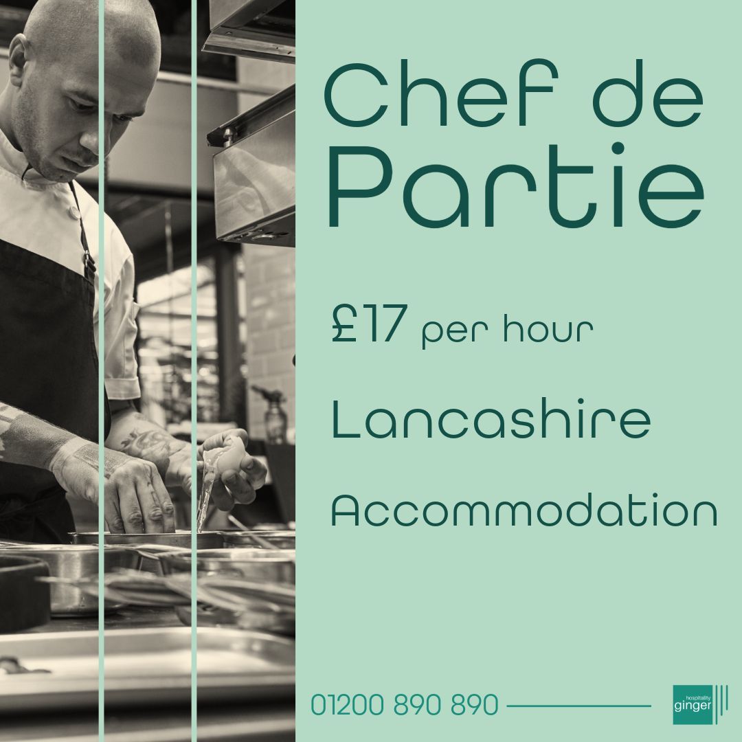 ginger_hosp's tweet image. 🚨 New Relief Role 🚨

APPLY NOW: 
📱 01200 890 890 
Or WhatsApp 07398 791147
✉️ hospitality@ginger-recruitment.co.uk 
🌐 buff.ly/3IiC9HA

🧑‍🍳 Chef de Partie
⛰️ Lancashire
💵 £17 Per Hour
🏠 Accommodation 

#CDP #chefdepartie #reliefCDP #Reliefchefdepartie #tempCDP