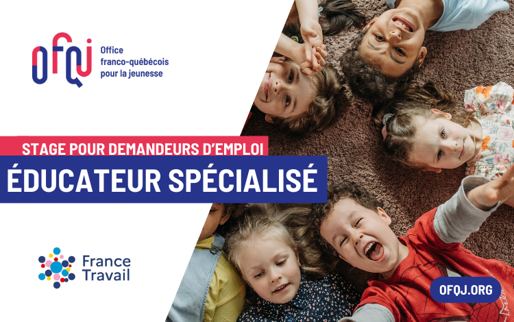 ofqj_france's tweet photo. 💼| En partenariat avec @FranceTravail, l'OFQJ vous propose de passer quelques mois au #Québec en #stage en tant qu'éducateur spécialisé

 👉  https://t.co/hTR9FNpqo7

#Mobilité #International #Jeunesse #Opportunité #Offre #Stages #Canada #Francophonie https://t.co/wBjfKqR2Wd