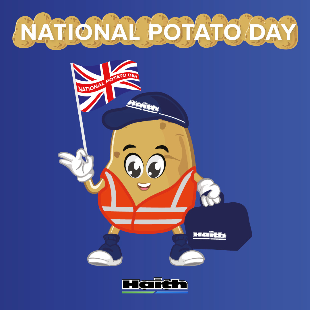 HaithGroup's tweet photo. Today is Spud's favourite day! Happy National Potato Day everyone! ๐๐ฅ
If you're in need of a veg handling solution, you're in luck! We manufacture a range of solutions to fit our clients' individual requirements ๐
โก๏ธhttps://t.co/DE7rU83gjN
#NationalPotatoDay #PotatoHandling https://t.co/A9iwaxV2mK