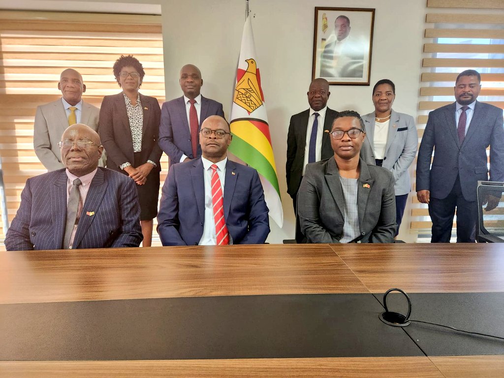 ZimAnkara's tweet photo. 🇿🇼🇹🇷
Today H.E.Amb A.Mutiwazuka welcomed a team from ZIMRA &amp; the Ministryof Finance led by Commissioner of Domestic Taxes, Mr.Misheck Govha to the 2nd round of negotiations for the Avoidance of Double Taxation Agreement btwn 🇿🇼 &amp; 🇹🇷
@Zimra_11 @MoFA_ZW @ZimTreasury @HeraldZimbabwe https://t.co/VJQnaetgc2