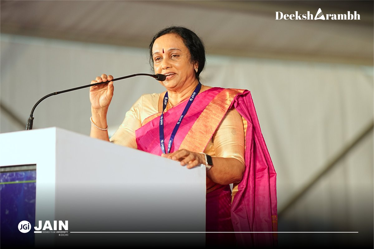 jain_kochi's tweet image. Deeksharambh for the batch of 2024 formally kicked off with the inspirational opening remarks and welcome address by our esteemed Pro Vice Chancellor, Smt. Dr. J. Letha.

#nowajainitetoo #deeksharambh #studentorientationprogramme #jainkochi #jaindeemedtobeuniversitykochi