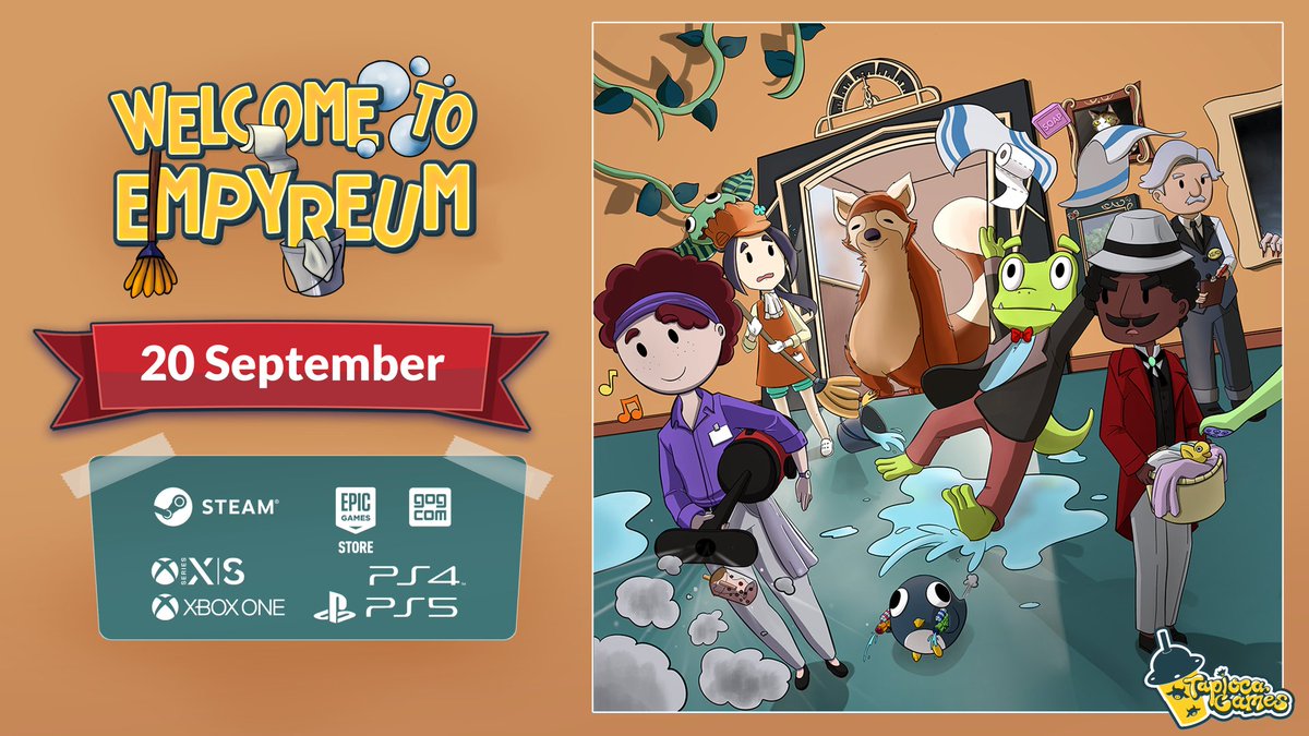 Welcome to Empyreum ✨🏨🐸 – OUT NOW! tweet media