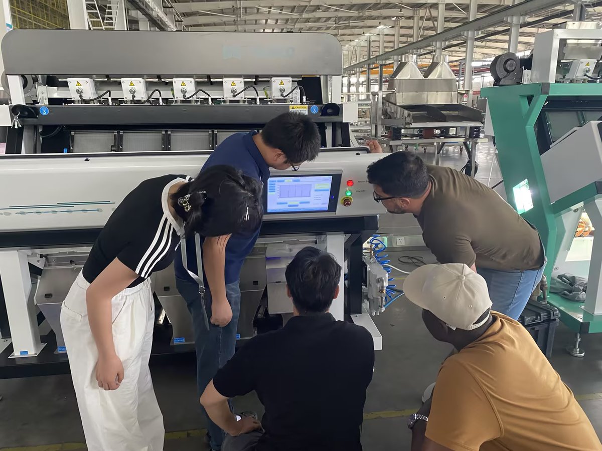 Taiho603656's tweet image. TAIHO Latest Rice and Grain Sorting Technology
Effortlessly separating the good from the bad, earning customer trust. Advanced technology, efficient sorting, helps you enhance product quality.
#ricesorting #grainsorting #colorsorter #taihosorter