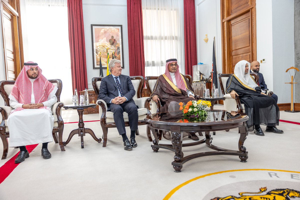 WilliamsRuto's tweet photo. We deeply value the strong ties between Kenya and Saudi Arabia, especially in trade, business and people-to-people relations.

Pleased to welcome the Muslim World League officials who are visiting Kenya, led by Secretary-General Mohammed Abdul Karim Alissa, at State House Nairobi.

We value our partnership, which underscores our shared commitment to peace and inter-faith harmony. We also appreciate their efforts in supporting vulnerable communities across Kenya.