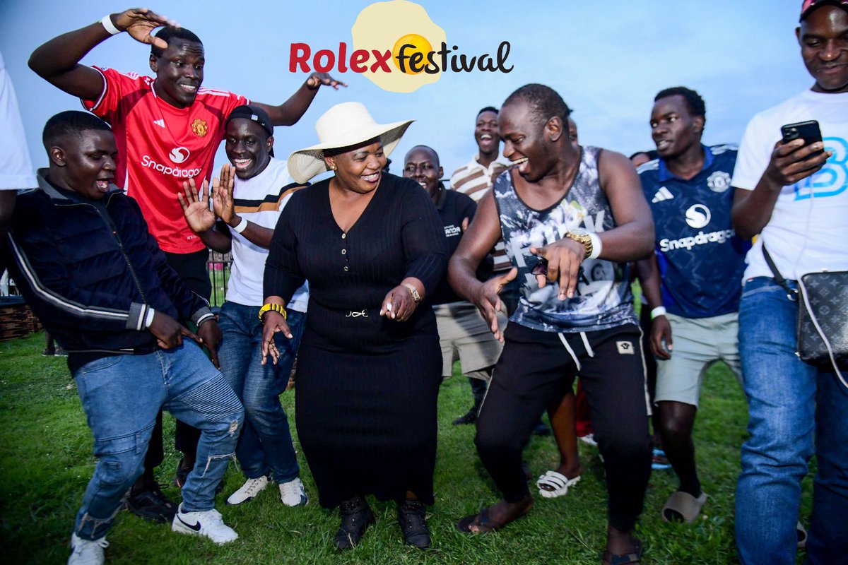 RolexFestival's tweet photo. Who said Minister’s have no groove🕺🏾, 
@JustineLumumba amanyi empele.?
At the #RolexFestival24 -Zoe Grounds. https://t.co/09AlpcNtNu