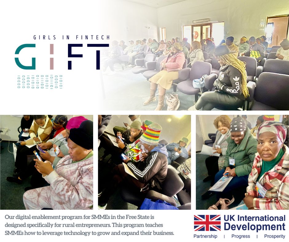 We are supporting rural-based innovators: Our digital enablement program in the Free State province is here to help rural small businesses thrive.