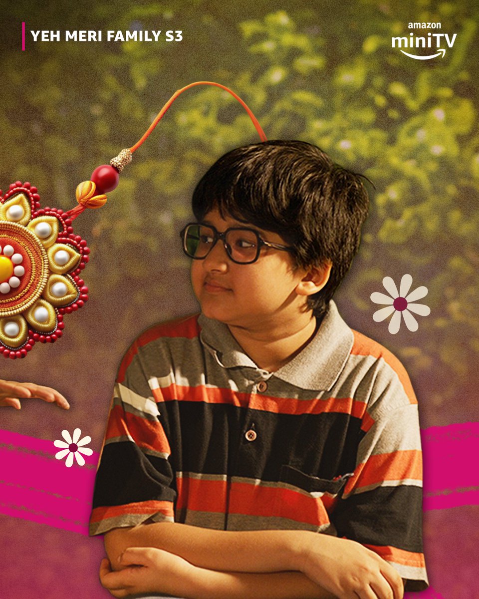 amazonMXPlayer's tweet photo. Rishi aur Ritika ke bina humari Rakhi adhuri hai bhai ❤️
#HappyRakshaBandhan ke time pe watch #YehMeriFamily on Amazon miniTV for FREE
#YehMeriFamily #YehMeriFamilyOnAmazonminiTV #RakhiDay #StreamingNow #AmazonminiTV https://t.co/TTuABNO004