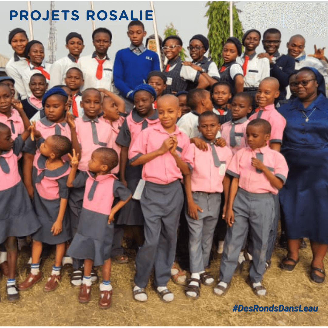 🐟🐟 Des ronds dans l'eau
Nouveau projet 🎯 Objectif 5.133 € pour créer des viviers de poissons comme source de revenus et d'alimentation pour une école inclusive au #nigeria
▶️ Découvrez ce projet : urlz.fr/rKLR
#ProjetsRosalie #FillesdelaCharité #saintvincentdepaul