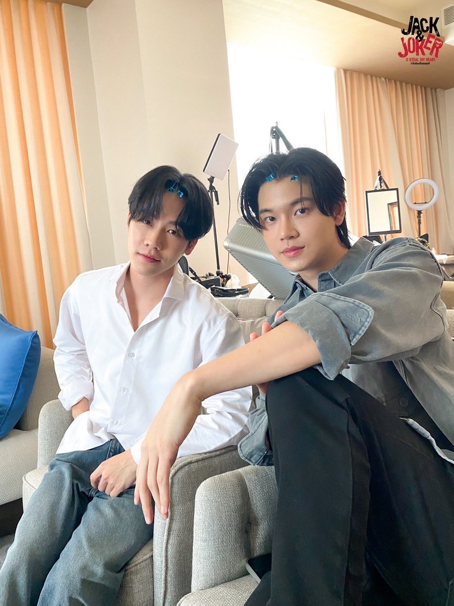 jackandjoker_'s tweet image. อยู่เฉย ๆ ก็น่ารัก 😊

#JACKANDJOKERQ25