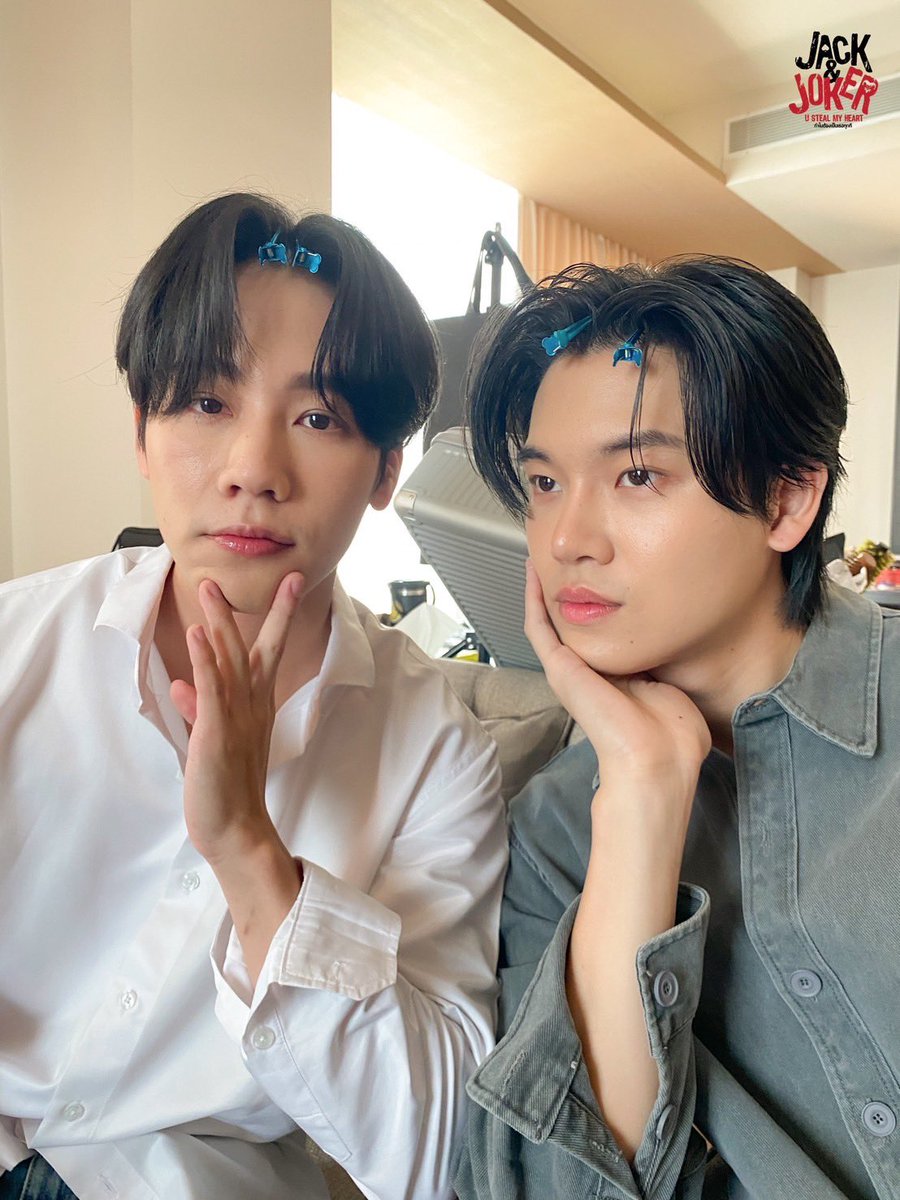 jackandjoker_'s tweet image. อยู่เฉย ๆ ก็น่ารัก 😊

#JACKANDJOKERQ25