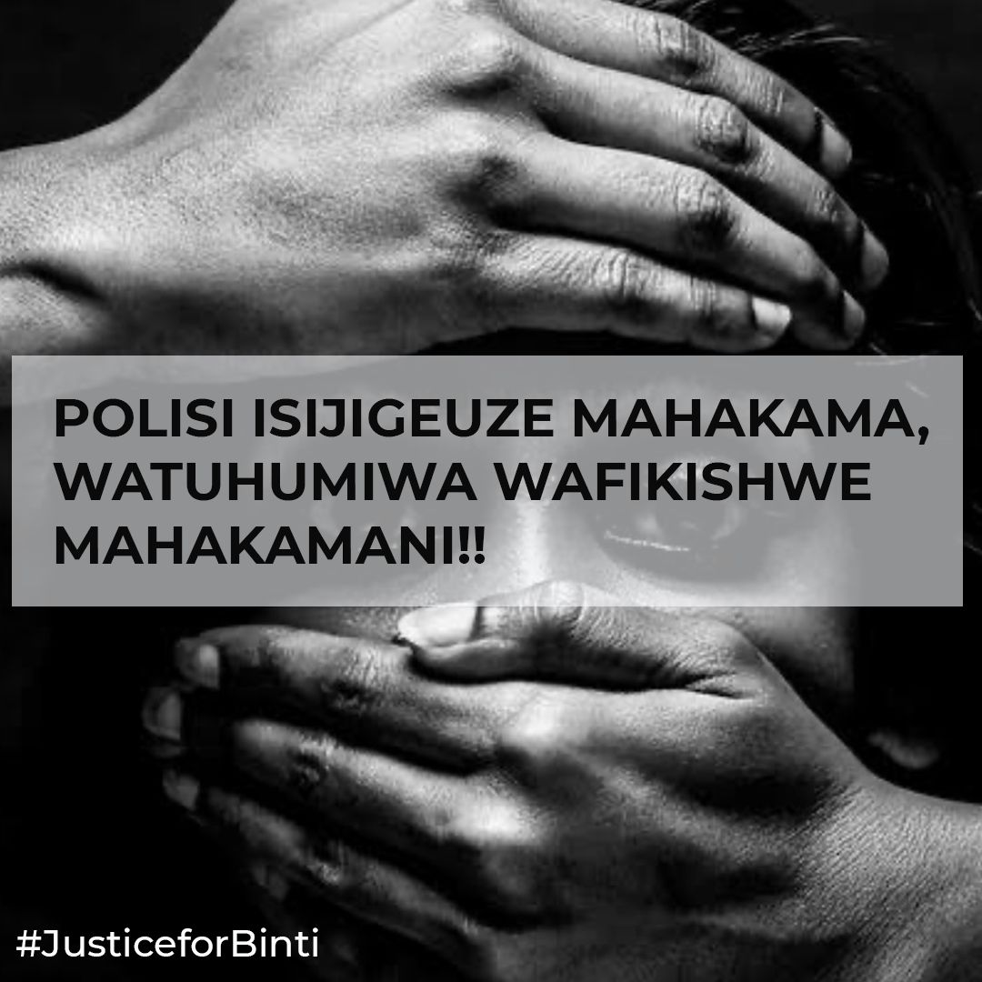 RebecaGyumi's tweet photo. Watuhumiwa wafikishwe mahakamani https://t.co/8tq5QjllDS