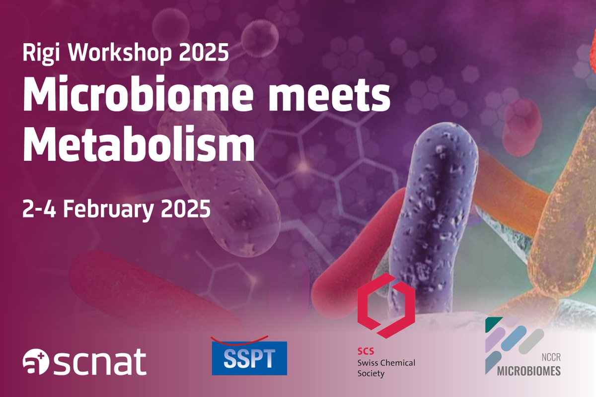 #RigiWorkshop 2025: Microbiome Meets Metabolism! 🧪

For #PhD and Post-doc in #Biology or #Chemistry from Swiss institutions! 🤩

Learn more about this 3-days interdisciplinary #event taking place at the amazing #RigiKulm ➡️ biol.scnat.ch/rigiworkshop25 🦠🧠🐝