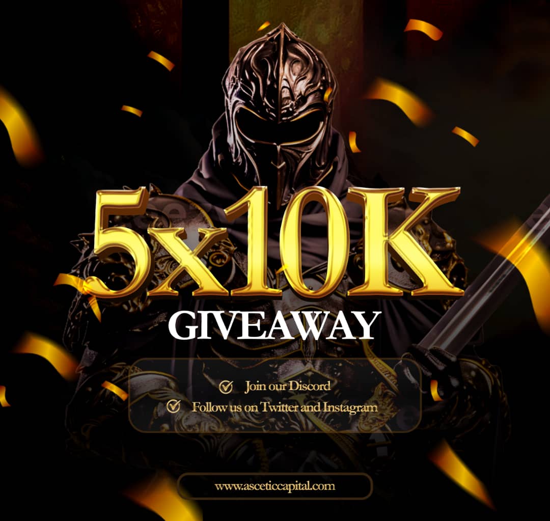 🎁$50k Giveaways 🎁

5 X 10k 

To qualify follow : <a href="/AsceticCapitalX/">Ascetic Capital</a> | <a href="/skyshark0/">hakeem⚡</a>

Join discord server  
discord.com/invite/ascetic…

Turn on notifications 

Like and repost tag 3 traders