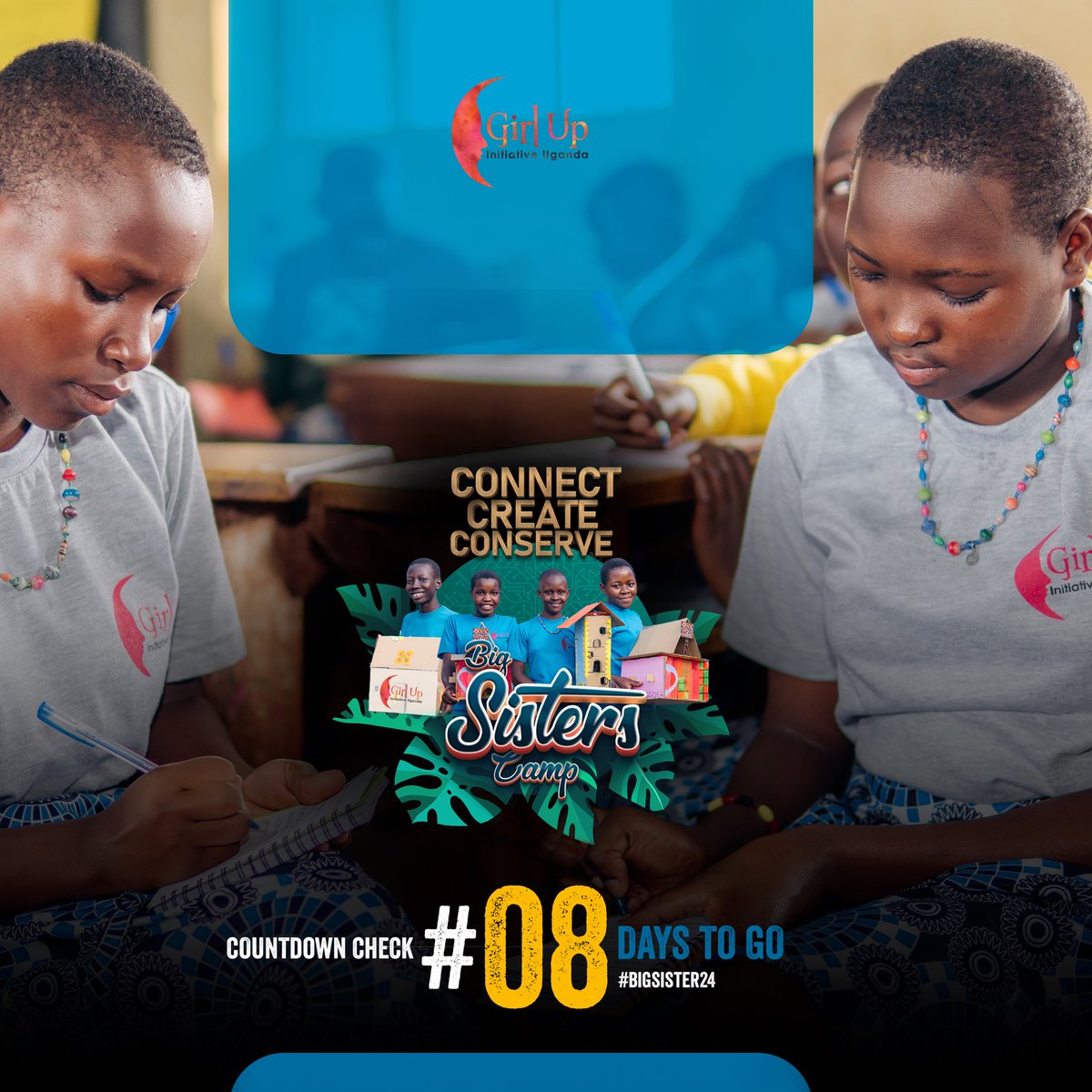 Countdown Check: 8 Days Left!

The anticipation is building—just 8 days until the Big Sister Camp begins! There is a lot to learn and showcase from our Big sisters. Stay tuned for live updates here! 🌟 #Bigsistercamp24