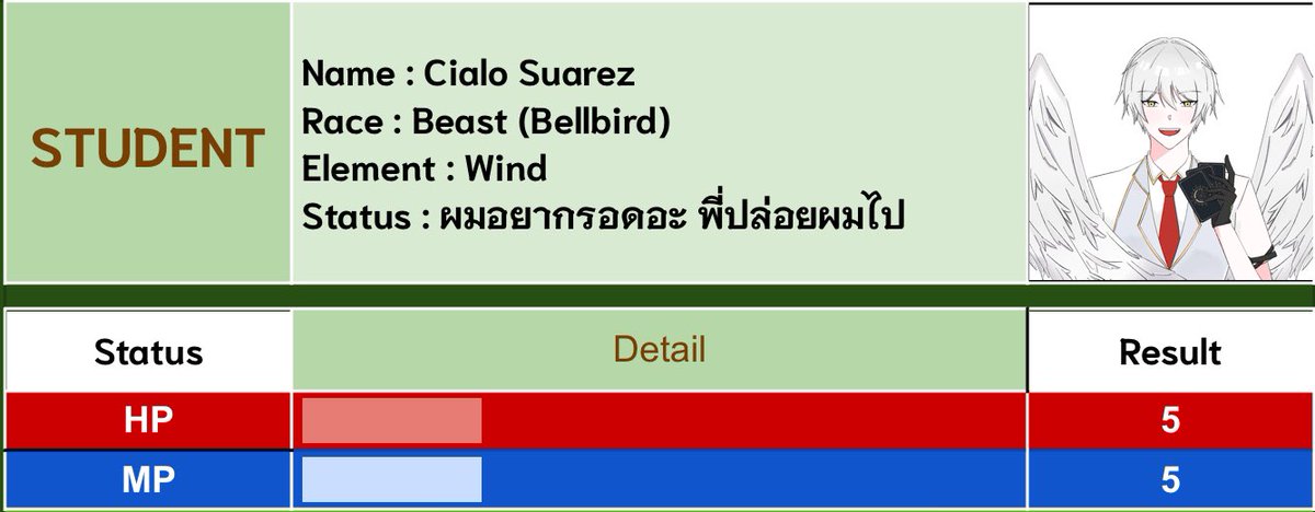 CialoSuarez_EMA's tweet photo. @EMA_Endy มากับเพื่อนทีมฮีลสองคน เริ่มกระบวนการเล่นแร่แปรธาตุ

จ่ายพลัง MP-15 > หักเลือด HP-15 > จ่ายพลัง > รับแบ่งมานาจากเฟ MP+35 > จ่ายพลัง > รับแบ่งมานาจากราเคีย MP+35 > จ่ายพลัง

“ไปแช่บ่อน้ำพุร้อนกันดีกว่าค้าบ”

อย่างน้อยวันนี้ก็ยังไม่สลบ

> จ่ายมานาให้บาเรียทั้งหมด 100 https://t.co/n1UHI28nv5