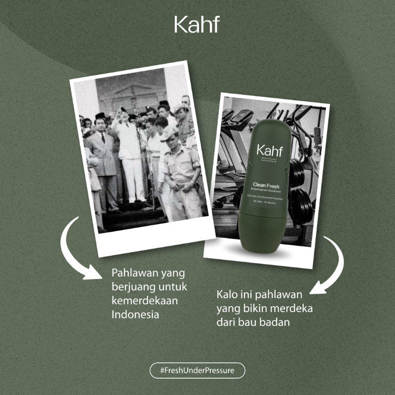 kahfeveryday's tweet photo. Kalo pahlawan versi Kahfbro sendiri apa? 🤔
#FreshUnderPressure