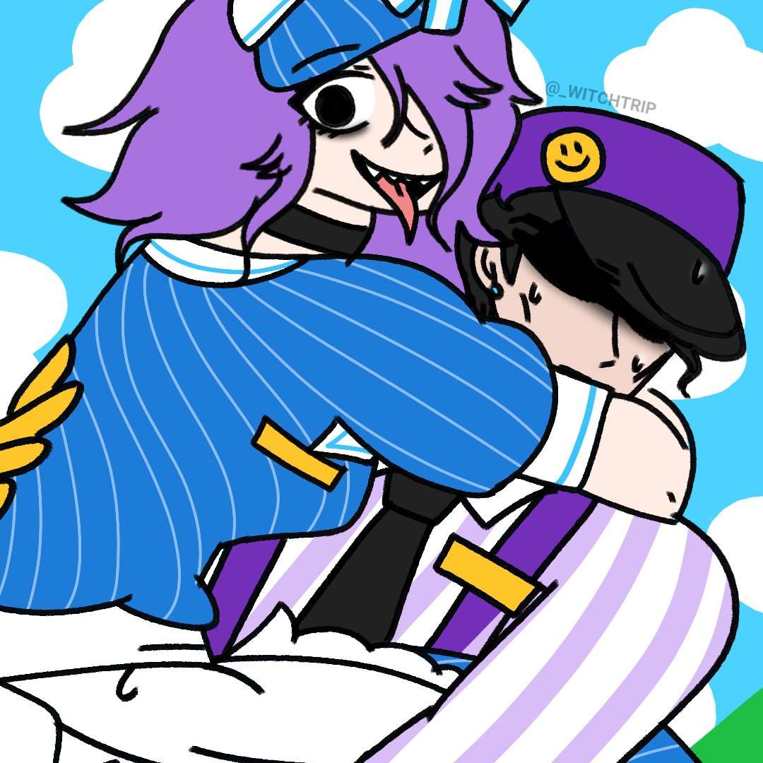 // confetti-less ver 💙💜