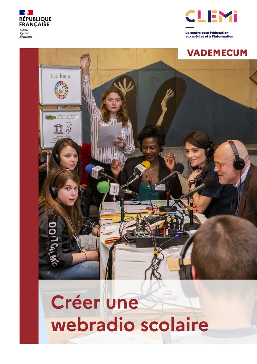 🎙️ #Webradio | Tous niveaux

🔷 Parmi les ressources proposées sur <a href="/Eduscol/">éduscol</a>, le Vademecum « Créer une webradio scolaire » <a href="/LeCLEMI/">CLEMI</a> propose un accompagnement détaillé de la conception du projet à sa mise en œuvre technique et pédagogique

👉 eduscol.education.fr/document/33373…