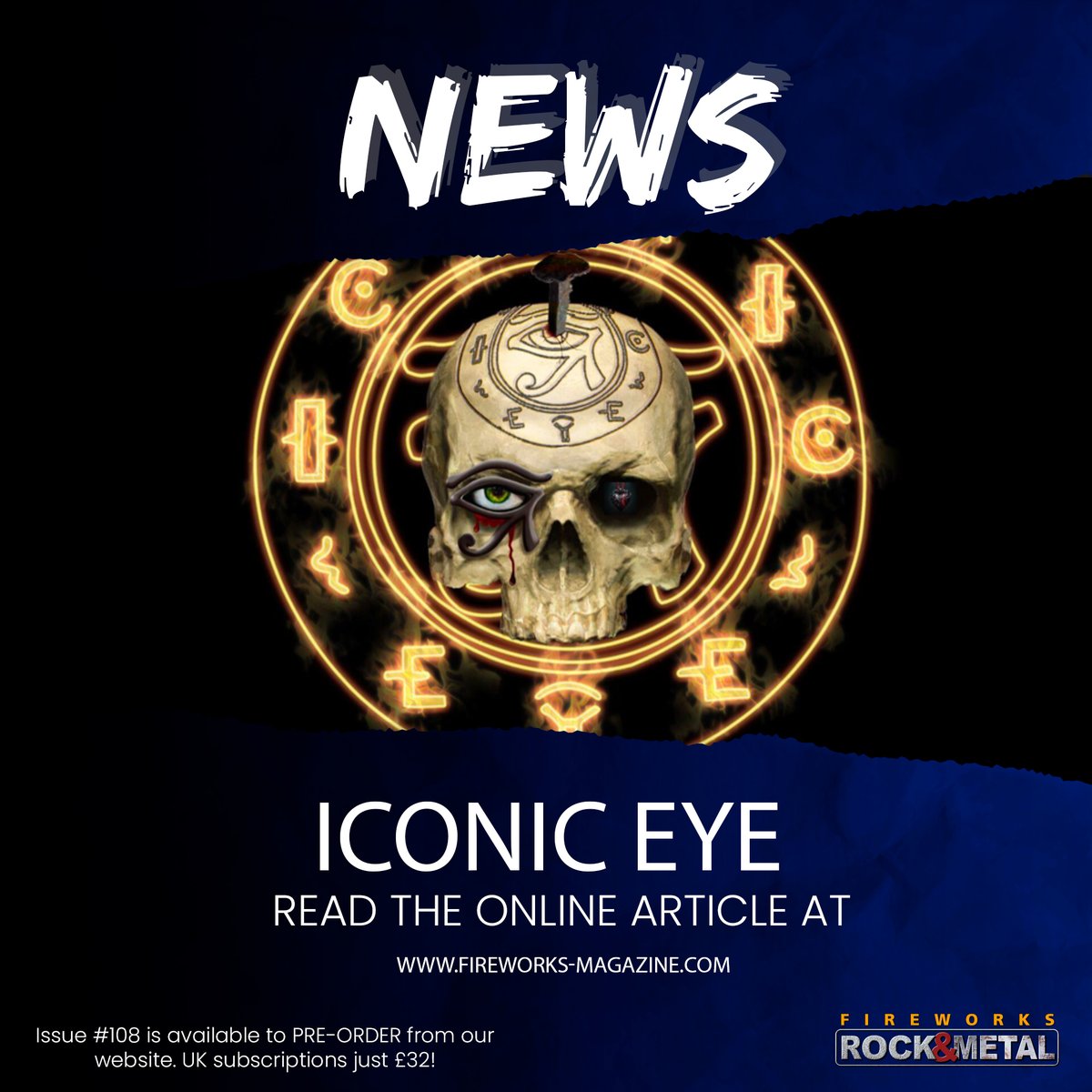 Fireworks Magazine (@fireworks_mag) on Twitter photo ππ«ππππππ‘π§! Iconic Eye - Re-release single 'Black Heart' - Sept 6, 2024.
ππ¦π’π₯ π΅π©π¦ π°π―ππͺπ―π¦ π’π³π΅πͺπ€ππ¦ π’π΅: wix.to/8vaZa6P
<a href="/Iconiceyerock/">Iconic Eye</a>
--
Issue #108 is available to PRE-ORDER from fireworks-magazine.com (street release date 12th September) ππ«ππππππ‘π§! Iconic Eye - Re-release single 'Black Heart' - Sept 6, 2024.
ππ¦π’π₯ π΅π©π¦ π°π―ππͺπ―π¦ π’π³π΅πͺπ€ππ¦ π’π΅: wix.to/8vaZa6P
<a href="/Iconiceyerock/">Iconic Eye</a>
--
Issue #108 is available to PRE-ORDER from fireworks-magazine.com (street release date 12th September)