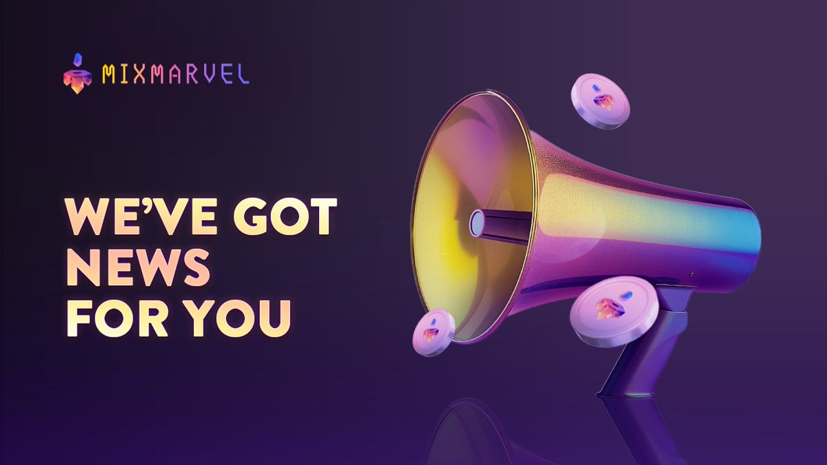 MIXMARVELGAME's tweet photo. 📢Attention MixMarvelers!
👀We're gearing up for something special at #WebXTokyo! Stay tuned for exciting news ahead.
#GGI #MixMarvel #YeehaGames https://t.co/P771hroYlS
