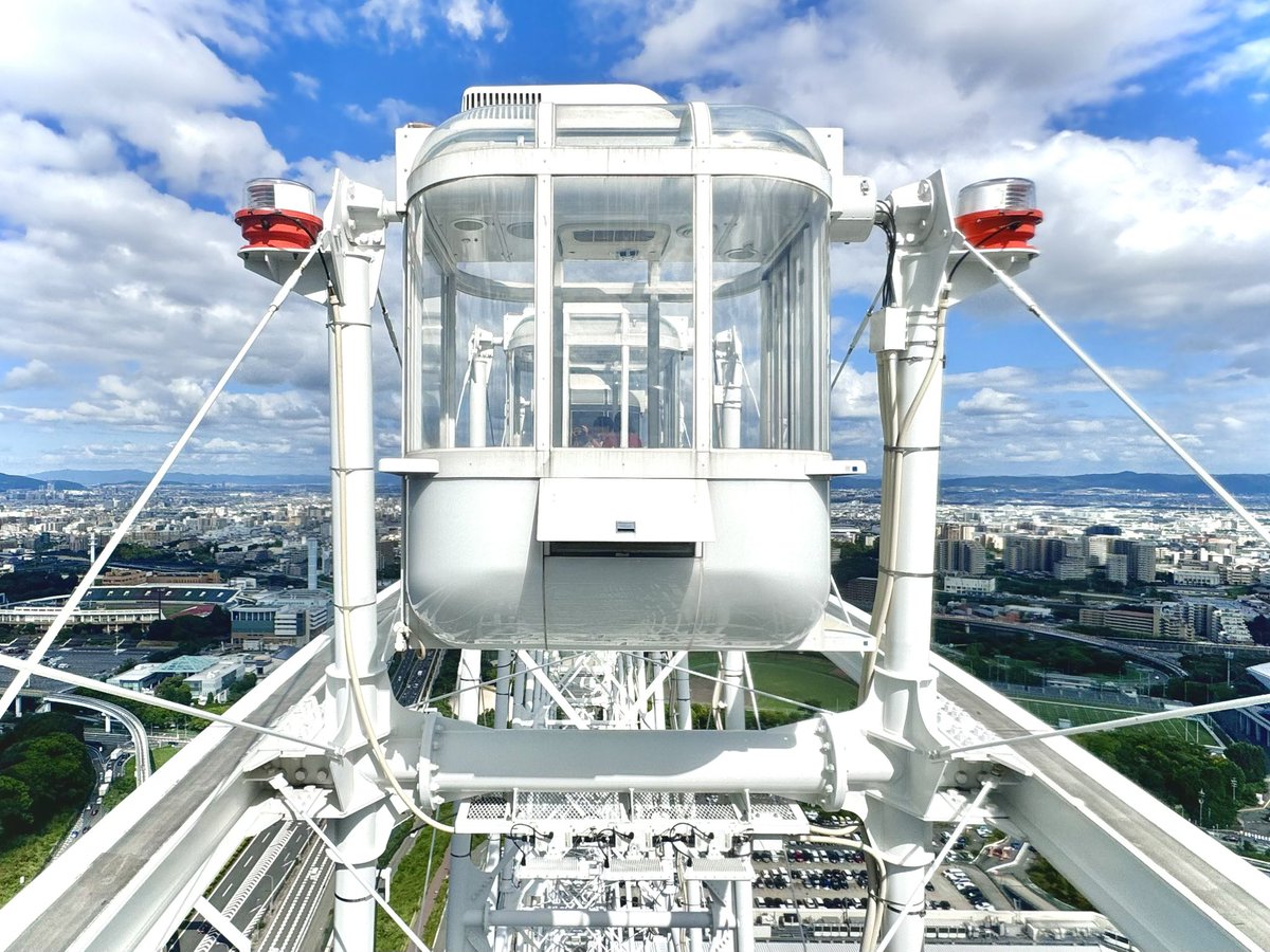 OSAKA WHEEL (オオサカホイール)』 日本一の高さを誇る大観覧車で