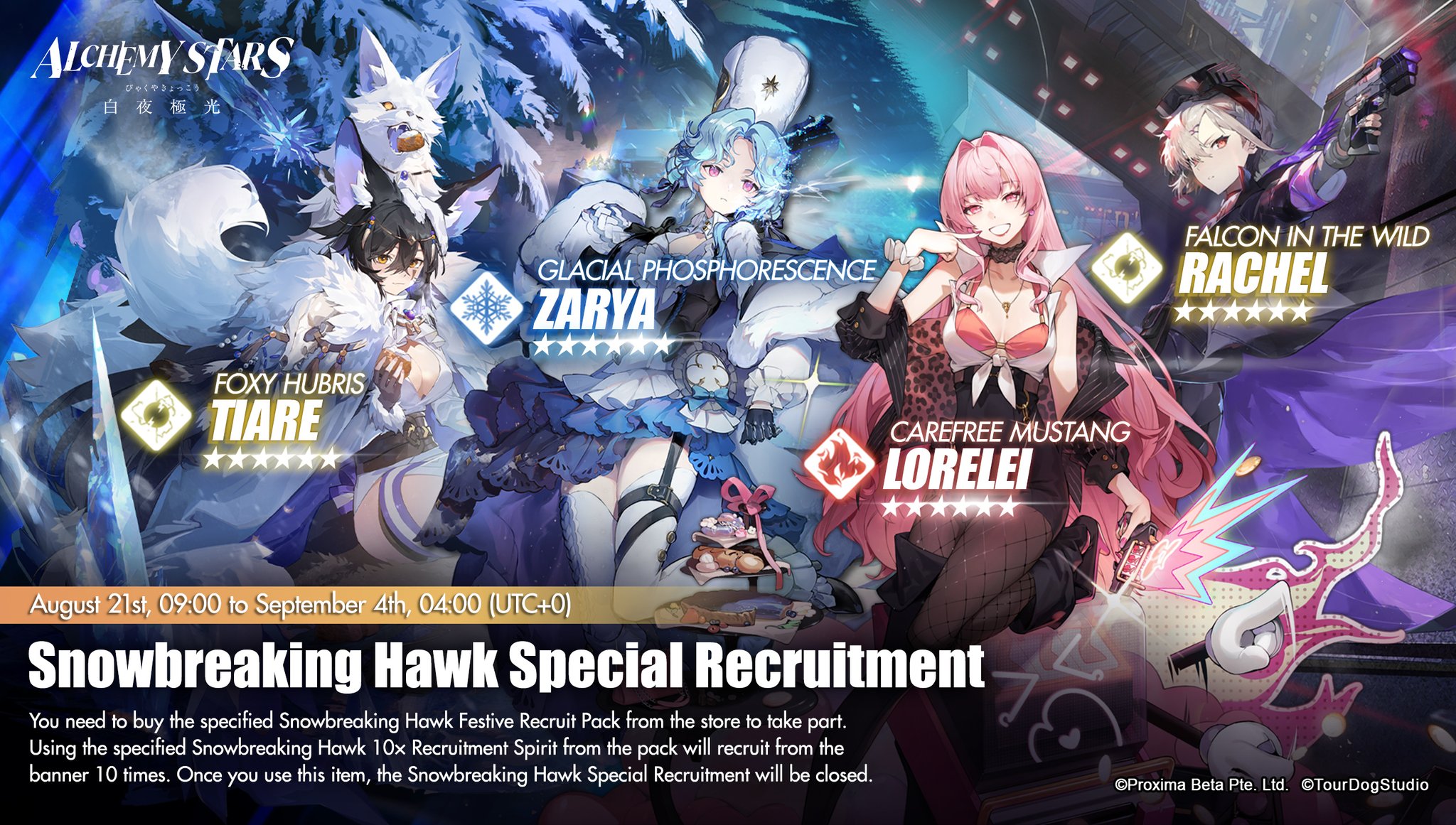 Alchemy Stars on X: &ldquo;Snowbreaking Hawk Special Recruitment This 