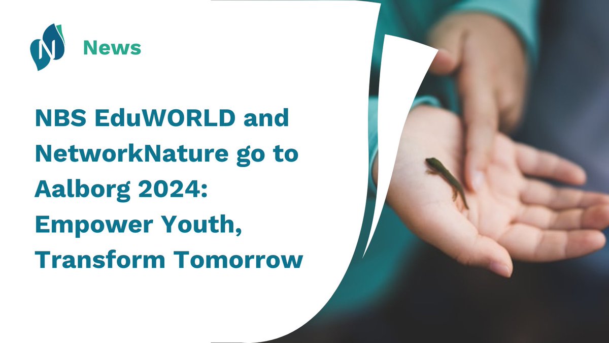 NetworkNatureEU's tweet photo. 🧑‍🤝‍🧑The involvement of young people in climate protection &amp; sustainable development is essential. 

Curious? Come to the @NBS_EduWORLD &amp; #NetworkNature session "Empower Youth, Transform Tomorrow" at the @sustain_cities conference 1-3 October 2024📅

📰https://t.co/HkqLaBHMv0 https://t.co/CT8OaVPzaA