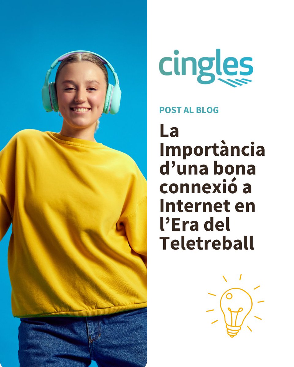 CinglesCom's tweet photo. 🏖️El 2023, el teletreball a Espanya va augmentar un 19,4%, i ja s’ha convertit en una part fonamental de la nostra vida laboral. Aquí t’expliquem com pots millorar la teva connexió per treballar des de casa.
#estiu #FibraÒptica #Cingles #teletreball
https://t.co/sv1snEWTnS https://t.co/pCudHXXOfs