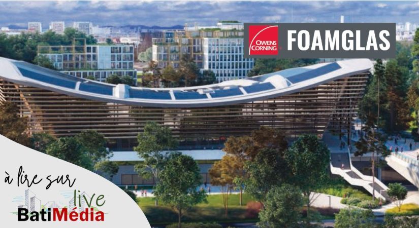 Isolation thermique en verre cellulaire FOAMGLAS® pour la toiture du Centre Aquatique et Franchissement à Saint-Denis (93) buff.ly/4fKs2uD
Le fil d'actualité des produits et services du bâtiment c'est batimedialive.com