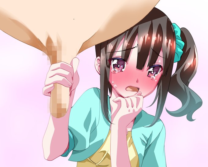 おおくま牧場で牛の乳搾り体験(どう見ても健全絵)① 