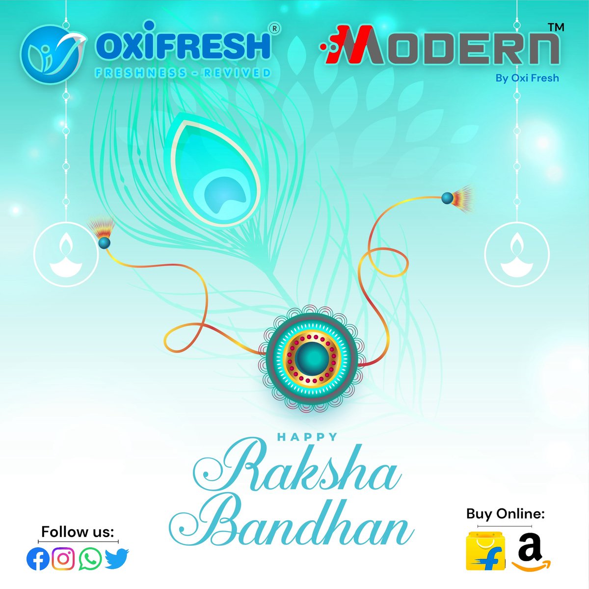 oxifreshindia's tweet photo. ऑक्सी फ्रेश की ओर से सभी को रक्षा बंधन के पावन पर्व की हार्दिक शुकामनाएं

#oxifresh #rakshabandhan #disposables #lucknow #festival #celebrations #uttarpradesh #india #restaurant #caterer https://t.co/pDjo1kypRH
