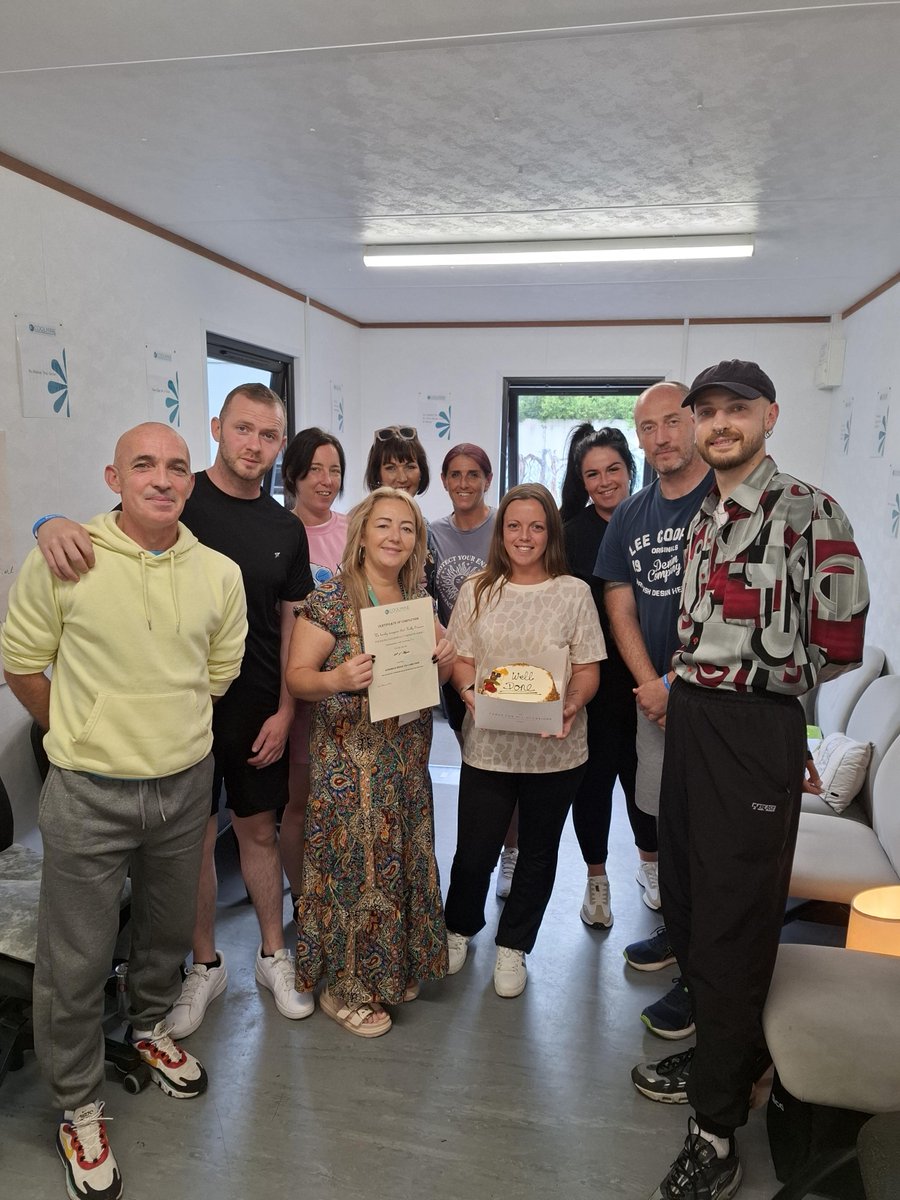 CoolmineTC's tweet photo. Congratulations to Holly O’Connor on completing Phase Two of their recovery journey. We are proud of all the hard work and effort you've put into reaching this point.

#Coolmine #Proud #PoweringRecovery #OvercomingAddiction https://t.co/uLb63oxYfD