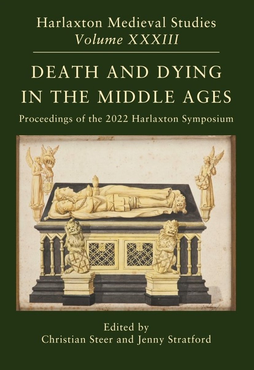 Death and Dying in the Middle Ages. Proceedings of the 2022 Harlaxton Symposium, eds. Christian Steer and Jenny Stratford (<a href="/harlaxtonmedsym/">Harlaxton Medieval Symposium</a>, Shaun Tyas, August 2024)
facebook.com/MedievalUpdate…
abebooks.com/servlet/BookDe…
#medievaltwitter #medievalstudies #medievaldeath #medievalculture