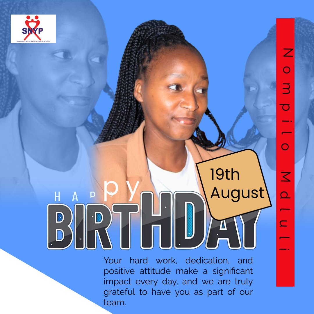 Join us in celebrating <a href="/Nompilo_Mdluli/">nompilo mdluli</a> 's birthday, our <a href="/Peer_Supporter/">Peer Specialist</a>! Here's to another amazing year filled with joy, peace, success, and happiness!

 #HappyBirthdayNompiloMdluli
#ToMoreYearsOfJoy