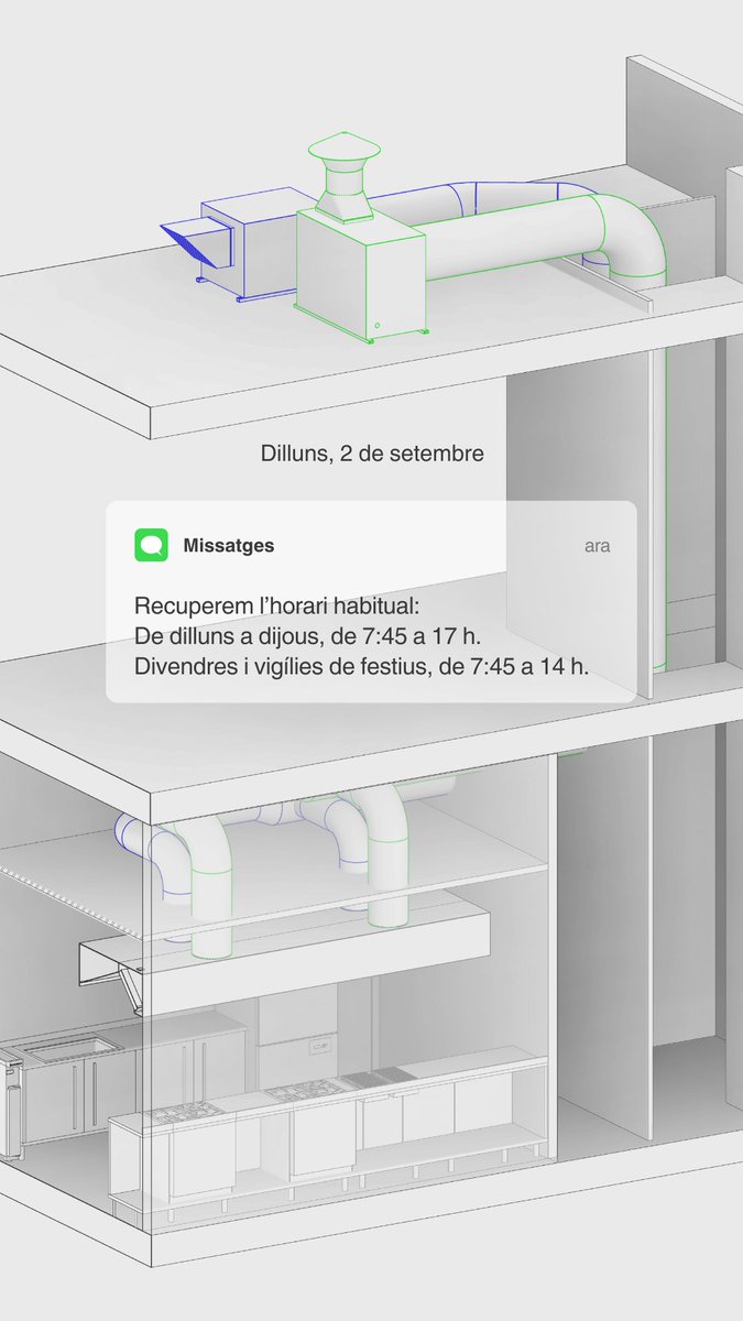 Bon dia! 
Ja és setembre i retornem al nostre horari habitual:
- De dilluns a dijous, de 7:45 a 17 h.
- Divendres i vigílies de festius, de 7:45 a 14 h.

Ens trobaràs a les nostres instal·lacions de Badalona i al 934607575. 📞 - morgui.com
