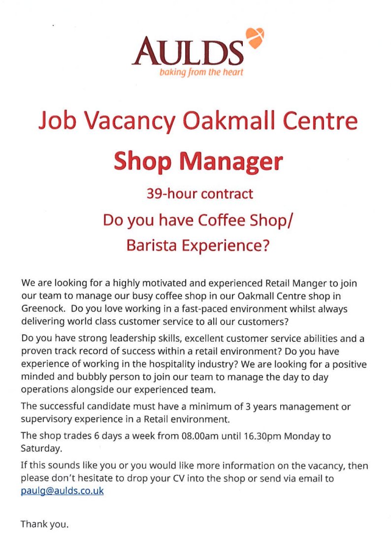 Oak Mall (@oakmallgreenock) on Twitter photo 