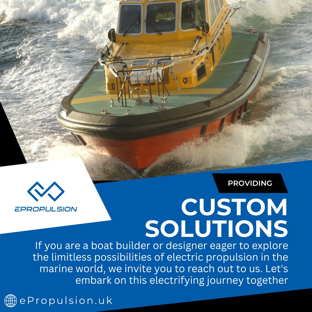If you are a boat builder or designer eager to explore the limitless possibilities of electric propulsion in the marine world, we invite you to reach out to us. Let's embark on this electrifying journey together.