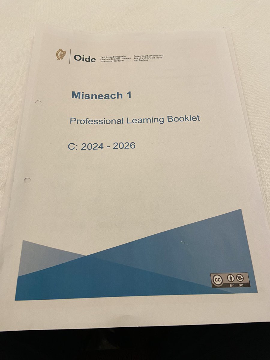 Day one of #Misneach training as newly appointed principal organised by <a href="/Oide_Leadership/">Oide Leadership</a> #schoolleadership