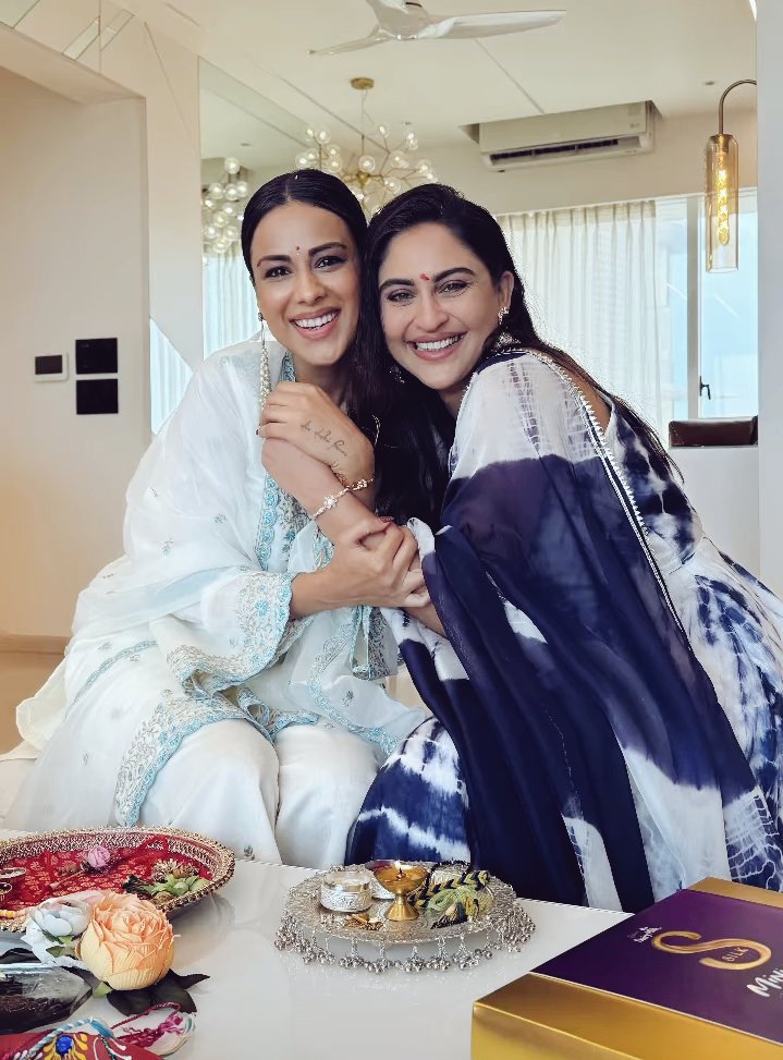 Niaxlove3's tweet photo. #JeeMan ka rakshabandhan ๐๐
#niasharma #krystledsouza
#ehmmbh #laughterchefs https://t.co/edALMgAFxM