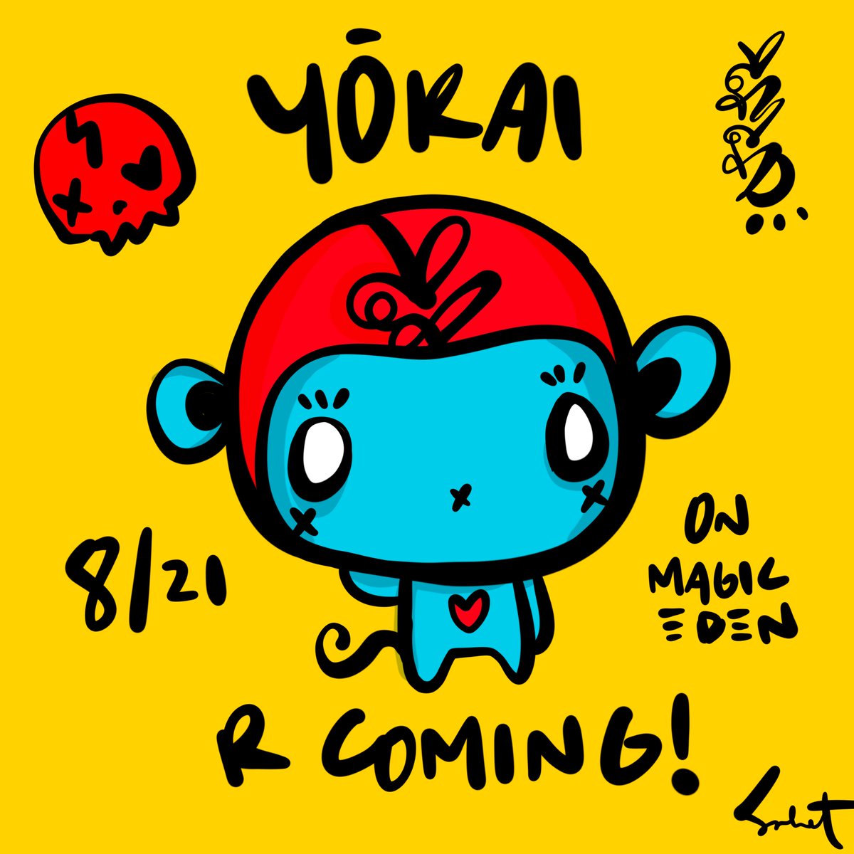 🇯🇵The YŌKAI are coming!! Are you ready?

Tag 3, Repost and drop your Eth/Base Addy! 

YŌKAI drop on ME on 8/21 - Base Chain!